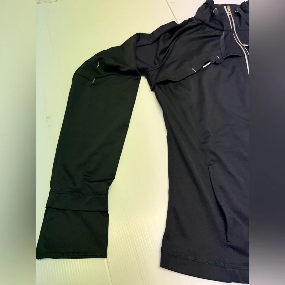 T379- Champion Black Full-Zip Jacket - Picture 6 of 13